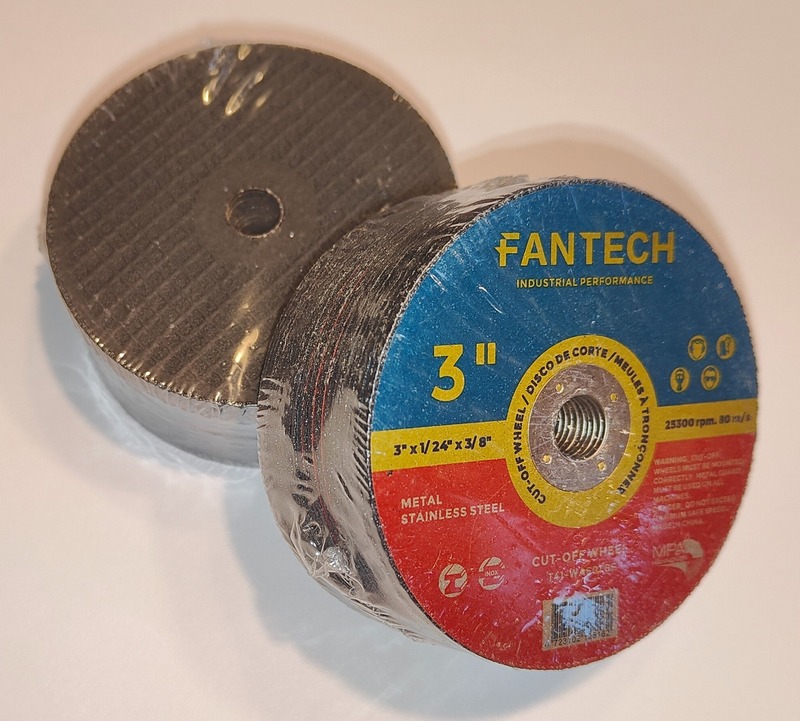 3" x1.2mm Abrasive Cut-Off Disc For Metal/Stainless Steel