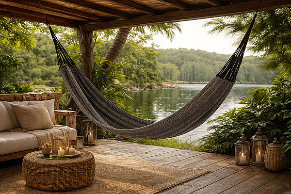 Hamac écologique familial grand format – Bien-être & détente | Econamaste