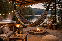 Hamac écologique familial grand format – Bien-être & détente | Econamaste