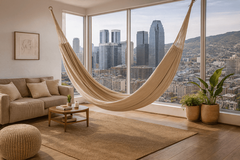 Hamac écologique en coton – Fabrication artisanale colombienne