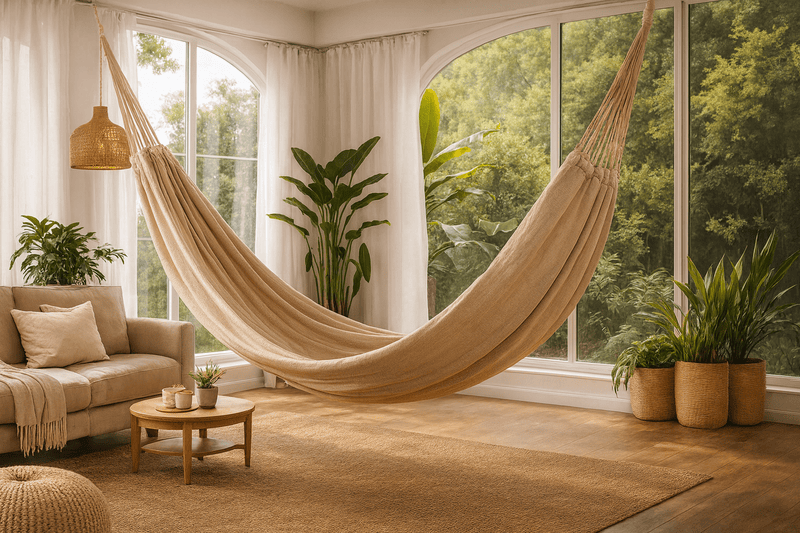 Hamac écologique en coton – Fabrication artisanale colombienne