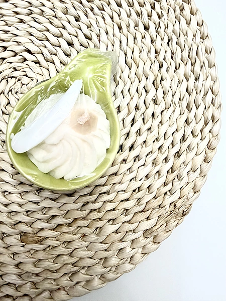 Parfum de pêche et creme