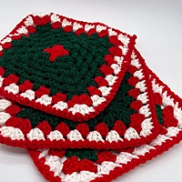 Three Holiday Trivets Set
