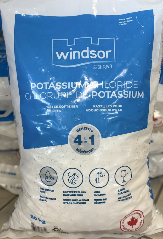 Windsor Potassium Chloride 20KG Bag