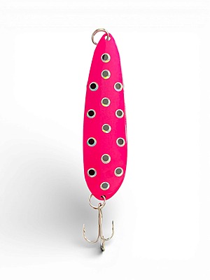 Invader Spoon - pink eye. 2 pouces Invader Spoon - pink eye. 2 pouces