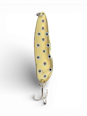 Invader Spoon - gold eye. 3 pouces Invader Spoon - gold eye. 3 pouces