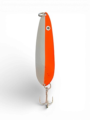 Invader Spoon - argent & orange. 3 pouces Invader Spoon - argent & orange. 3 pouces