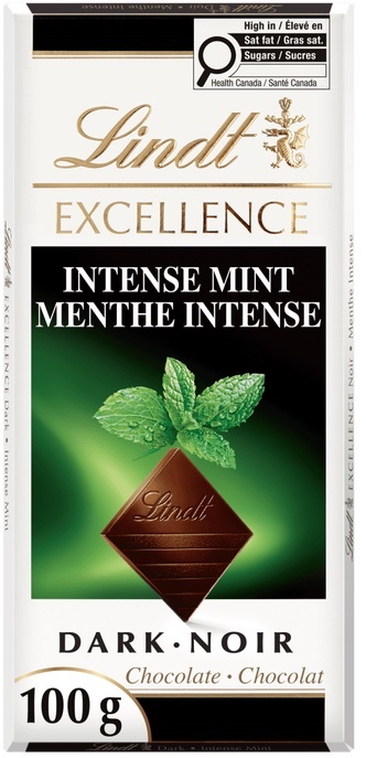 Lindt Excellence Intense Mint Dark Chocolate Bar 15 x 100 g