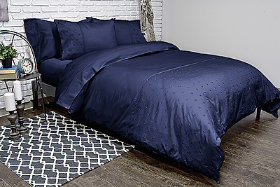 Jubilee Navy Bedding Set