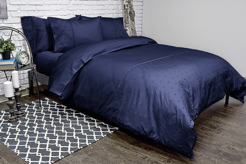 Jubilee Navy Bedding Set