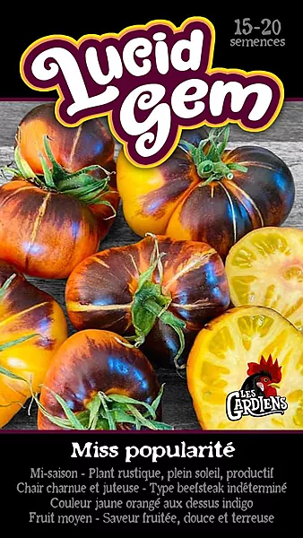 Semences de tomates Lucid gem