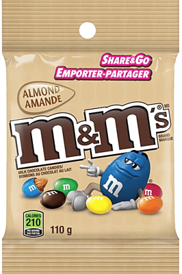 M&M's Milk Chocolate Candies Almond 24 x 95 g M&M's Milk Chocolate Candies Almond 24 x 95 g
