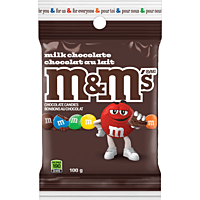 M&M's Milk Chocolate Candy 24 x 100 g