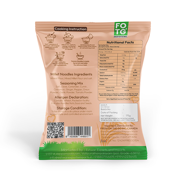 Instant Moringa Noodles  175 gm