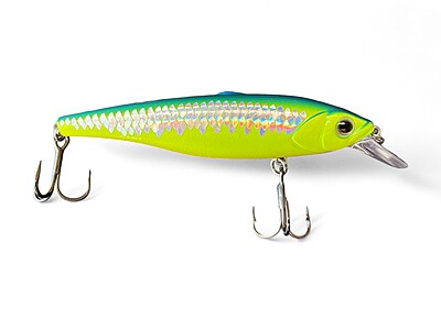 M. Stinky Minnow - 2.5 pouces. chartreuse M. Stinky Minnow - 2.5 pouces. chartreuse