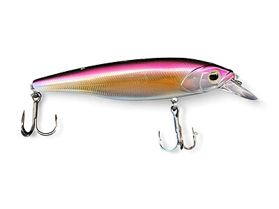 M. Stinky Minnow - 4 pouces. mauve M. Stinky Minnow - 4 pouces. mauve