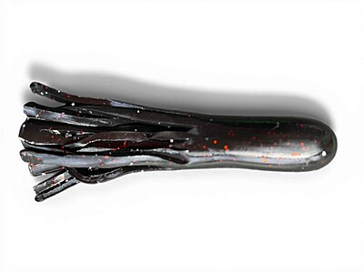 M. Tube - noir & flocon rouge. 4 pouces M. Tube - noir & flocon rouge. 4 pouces