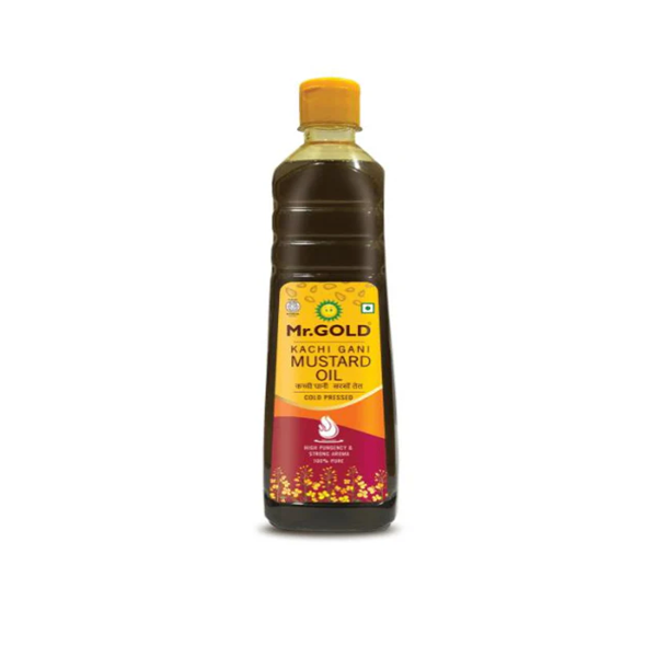 Cold Pressed Kachi Gani Mustard Oil 1 Litres