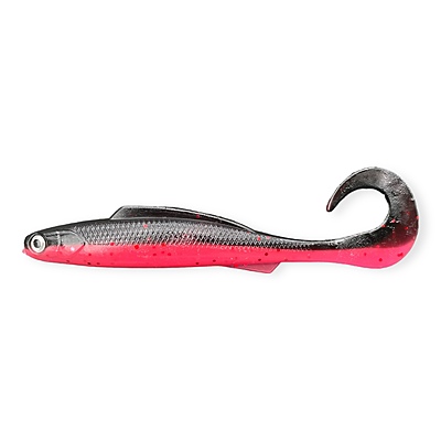 Mme. Wally Curly Tail - 4 pouces. noir & rose Mme. Wally Curly Tail - 4 pouces. noir & rose
