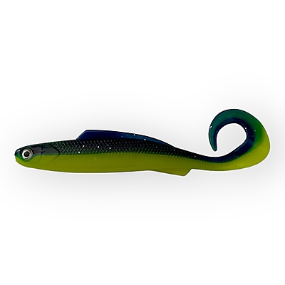 Mme. Wally Curly Tail - 4 pouces. mauve/vert Mme. Wally Curly Tail - 4 pouces. mauve/vert