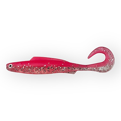 Mme. Wally Curly Tail - 4 pouces. rose Mme. Wally Curly Tail - 4 pouces. rose