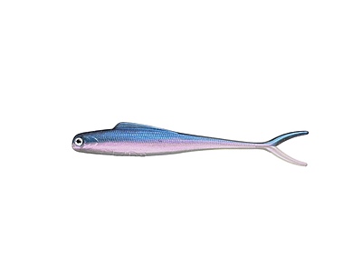 Mme. Wally V-Tail - 3.5 pouces. bleu perle