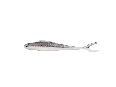 Mme. Wally V-Tail - 3.5 pouces. Smoke Perle
