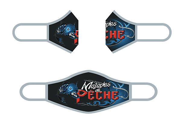 Masque Malades de Pêche Masque Malades de Pêche