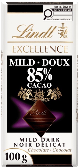 Lindt Excellence Mild 85% Dark Chocolate Bar 15 x 100 g