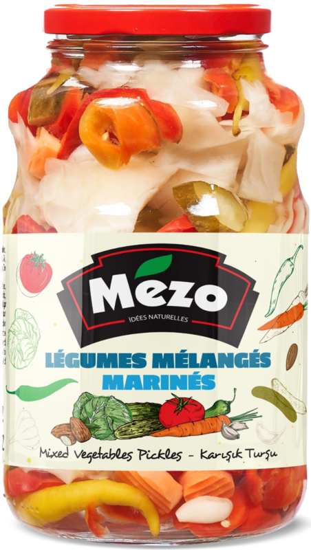 Mezo Mixed Vegetable Pickles 6 x 2600 g