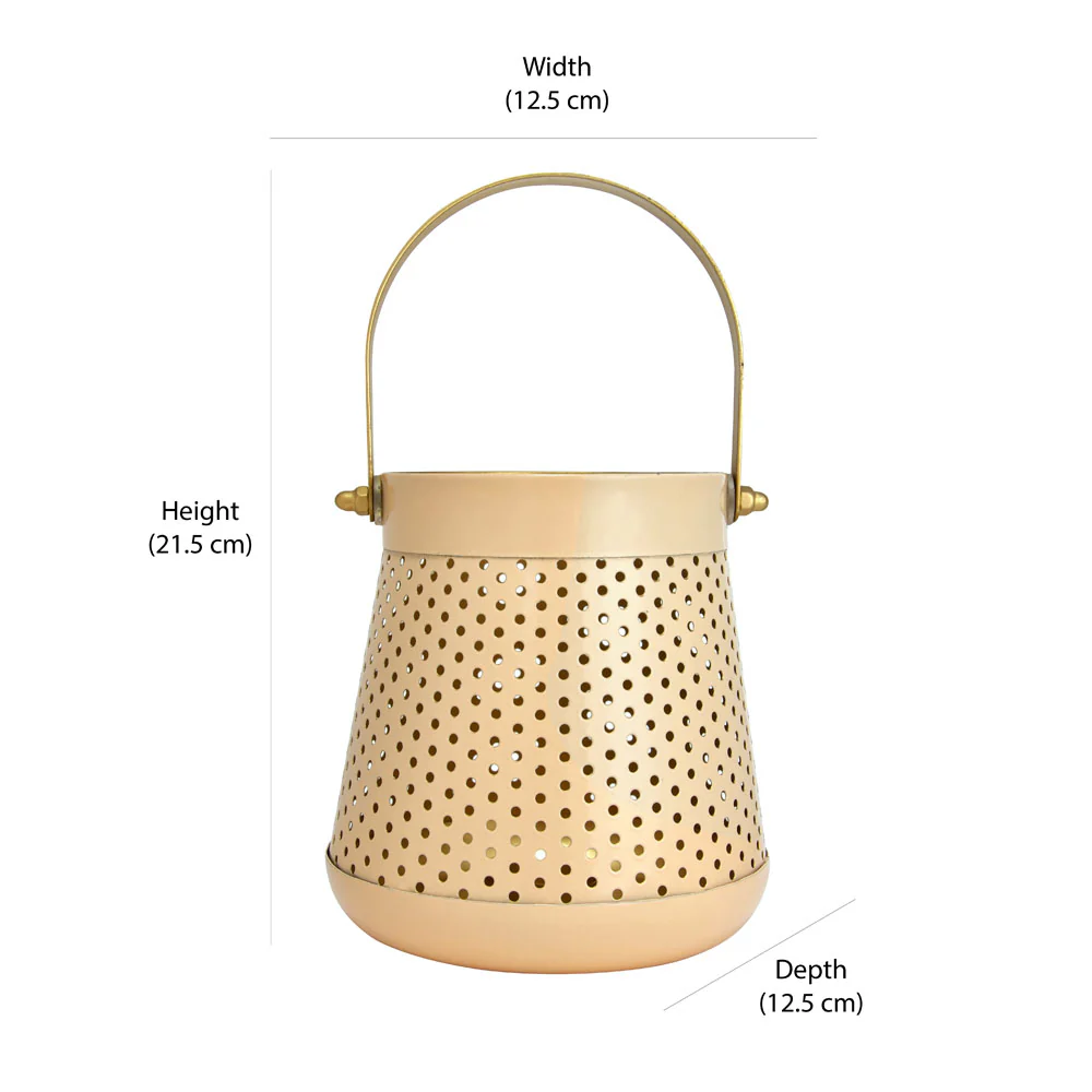 Decorative Modern Trapeze Metal Lantern Decorative Modern Trapeze Metal Lantern