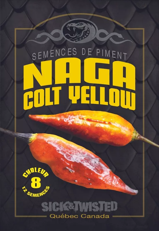 Semences de piment Naga Colt Yellow