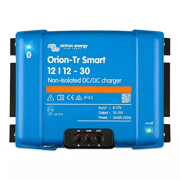 Chargeur DC-DC Orion-Tr Smart 12/12-30A (360W) Non-Isolé de Victron Energy | ORI121236140