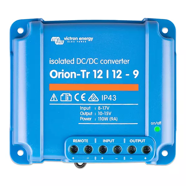 Convertisseur Orion-Tr 12/12-9A (110W) Isolé de Victron Energy | ORI121210110R