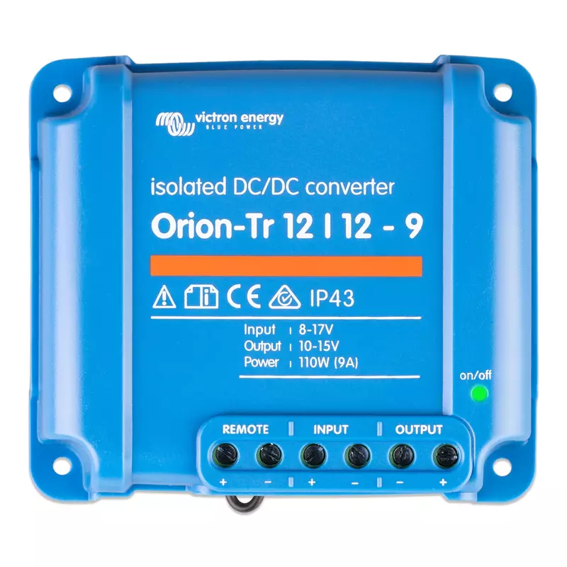 Convertisseur Orion-Tr 12/12-9A (110W) Isolé de Victron Energy | ORI121210110R
