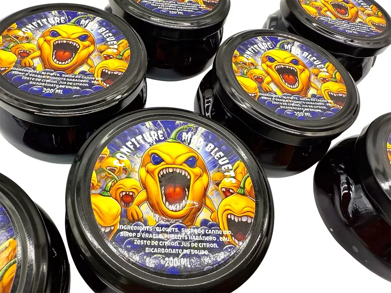 MAD BLEUETS Confiture piquante 200ML