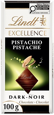 Lindt Excellence Pistachio Dark Chocolate Bar 15 x 100 g Lindt Excellence Pistachio Dark Chocolate Bar 15 x 100 g