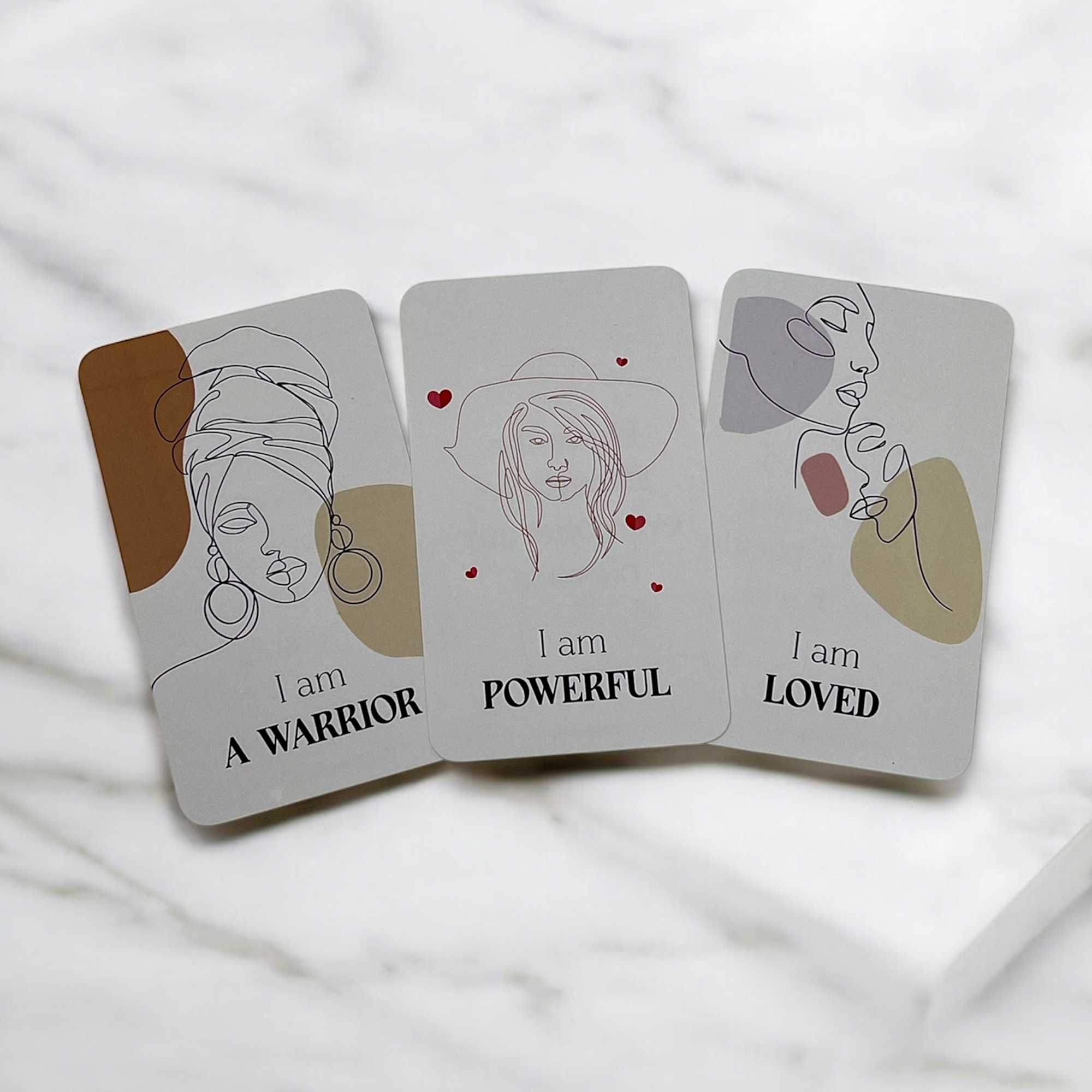 I AM A WOMAN Affirmation Cards, 51 Daily Affirmations for Women, Positive Motivational Mindfulness Cards, Gift for Women I AM A WOMAN Affirmation Cards, 51 Daily Affirmations for Women, Positive Motivational Mindfulness Cards, Gift for Women