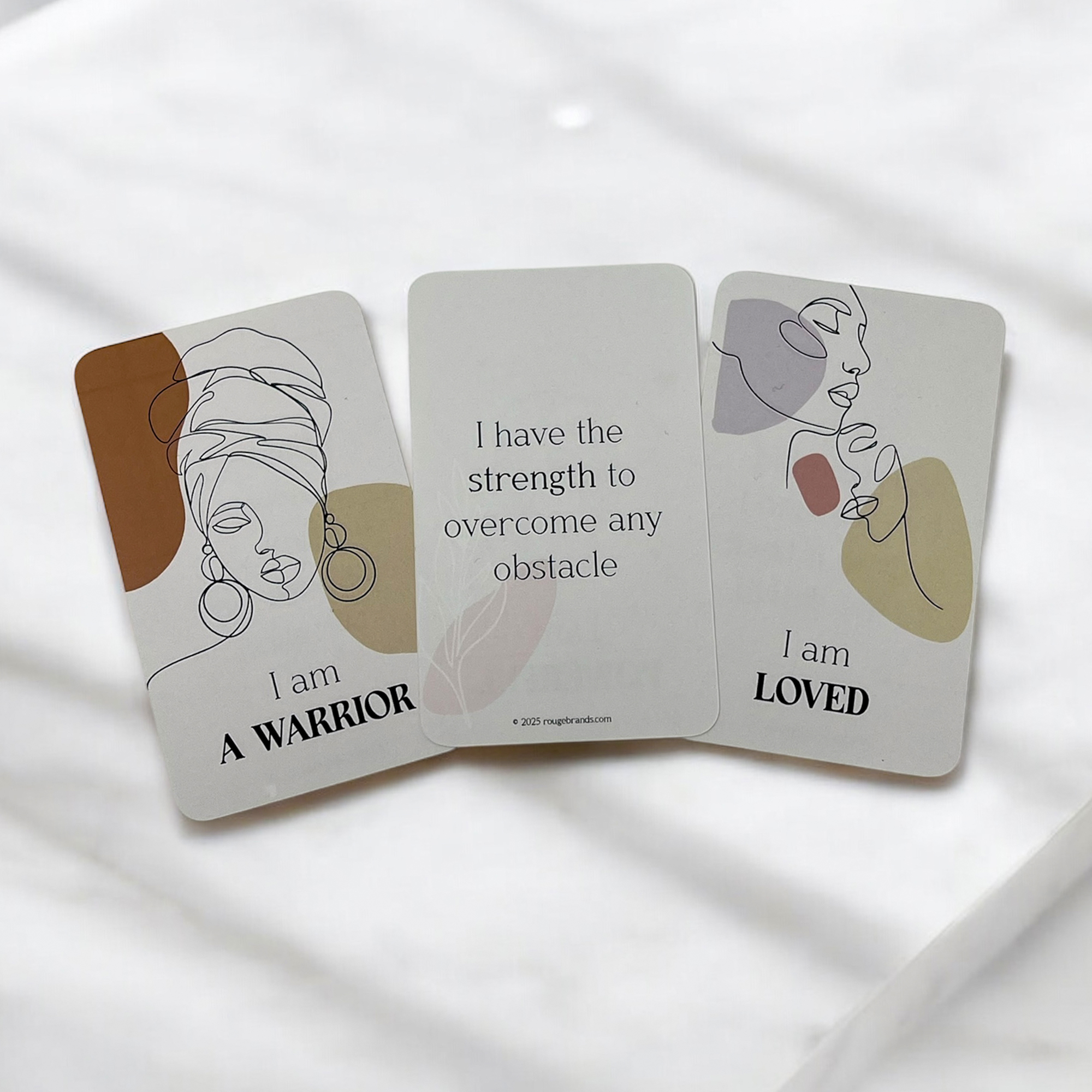 I AM A WOMAN Affirmation Cards, 51 Daily Affirmations for Women, Positive Motivational Mindfulness Cards, Gift for Women I AM A WOMAN Affirmation Cards, 51 Daily Affirmations for Women, Positive Motivational Mindfulness Cards, Gift for Women