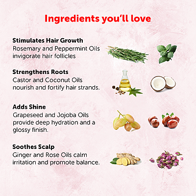 ROUGE Hair Growth Oil, 60ML, Proudly Canadian