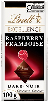 Lindt Excellence Raspberry Dark Chocolate Bar 15 x 100 g Lindt Excellence Raspberry Dark Chocolate Bar 15 x 100 g