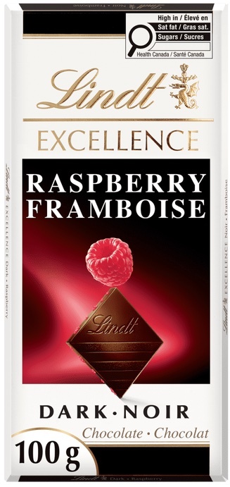 Lindt Excellence Raspberry Dark Chocolate Bar 15 x 100 g