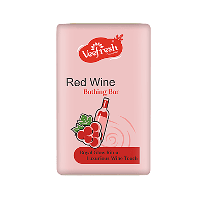 Red Wine Bathing  Soap 100 gm