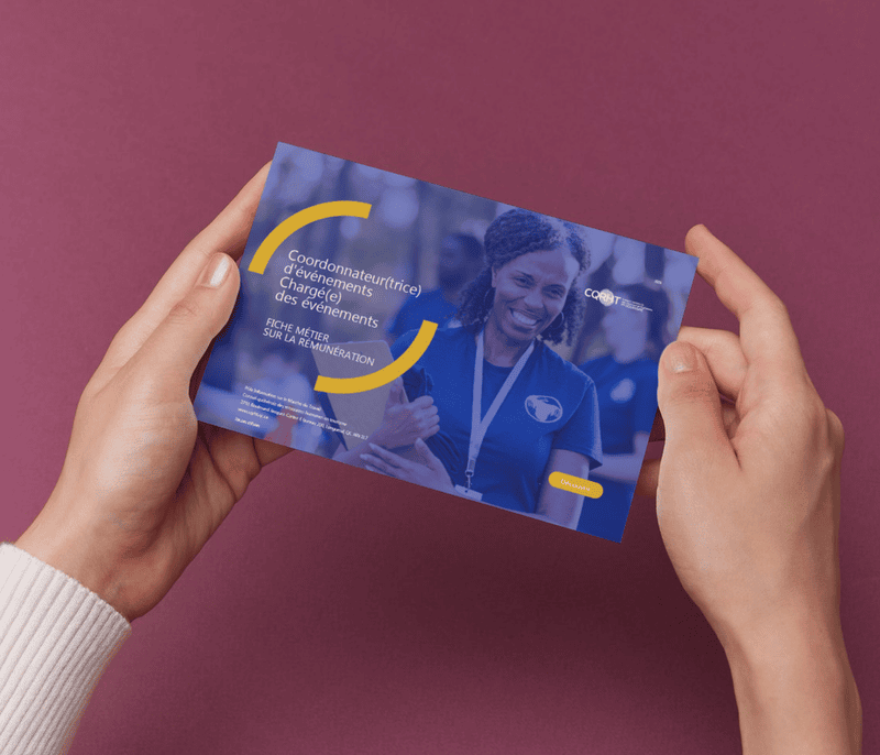 Fiche de rémunération du CQRHT : Coordonnateur(trice) d'événements / Chargé(e) des événements