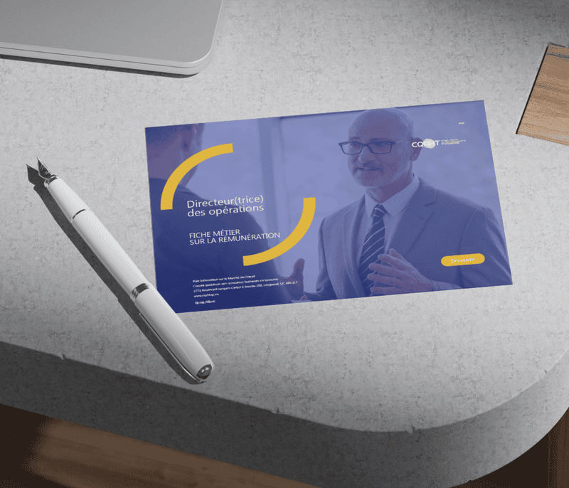 Fiche de rémunération du CQRHT : Directeur(trice) des opérations