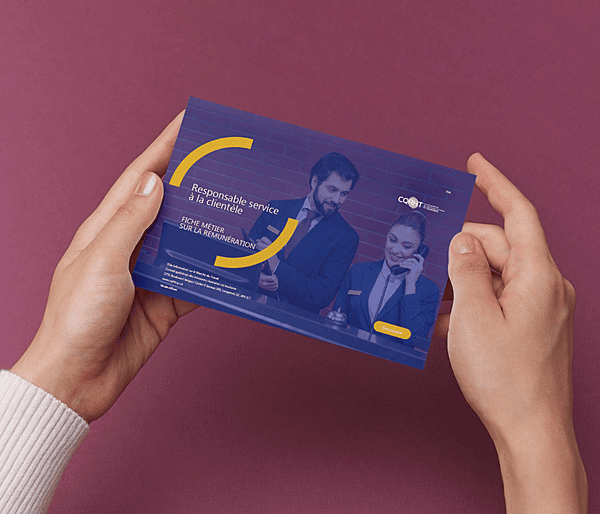 Fiche de rémunération du CQRHT : Responsable service à la clientèle