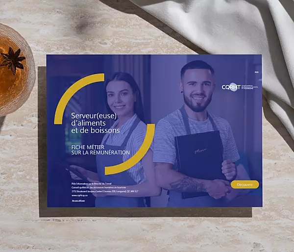 Fiche de rémunération du CQRHT : Serveur(euse) d'aliments et de boissons