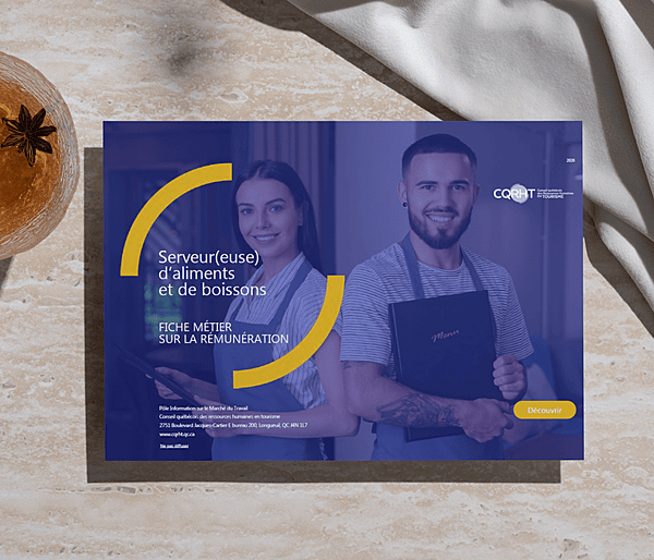 Fiche de rémunération du CQRHT : Serveur(euse) d'aliments et de boissons