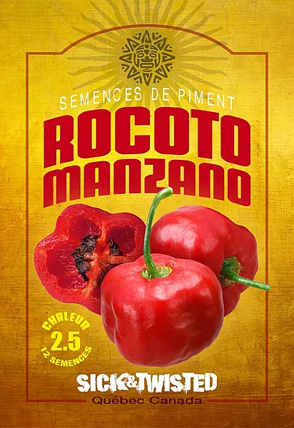 Semences de piments Rocoto Manzano