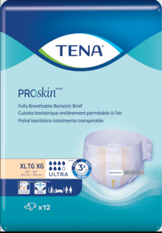 TEN61390 - Tena Stretch Bariatric Brief 2XL 64"-70" (32/pkg)